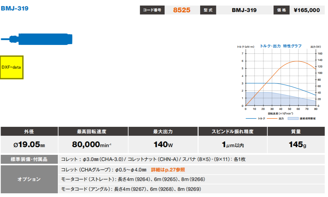 西铁城走心机主轴BMJ-319
