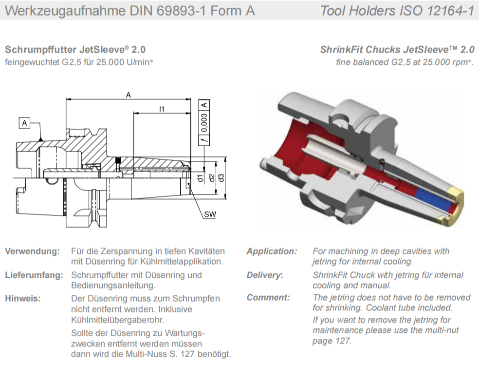 德国戴博热缩刀柄72.575.510.500