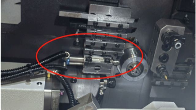 西铁城走心机背轴加装NSK高频铣BF-319F