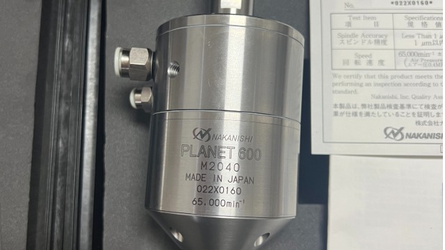 内孔端面的磨削加工推荐NSK主轴PL600-M2040