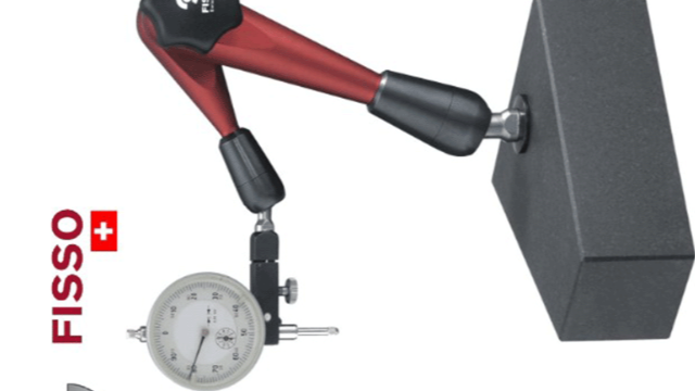 高精密万向磁性表座—瑞士FISSO