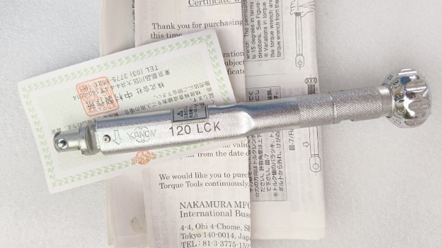 中村扭力起子--预设值功能