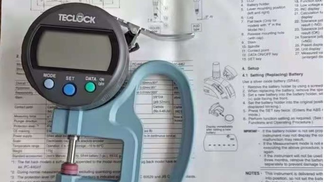 厚度计怎么选？百舜精密推荐日本得乐