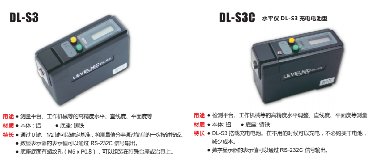 日本SK数显水平仪DL-S3