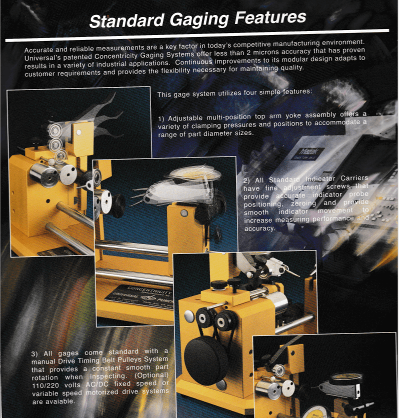 美国环球H-20同心度测量仪