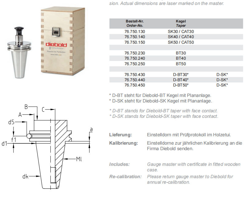 德国戴博高精度基准规76.750.240