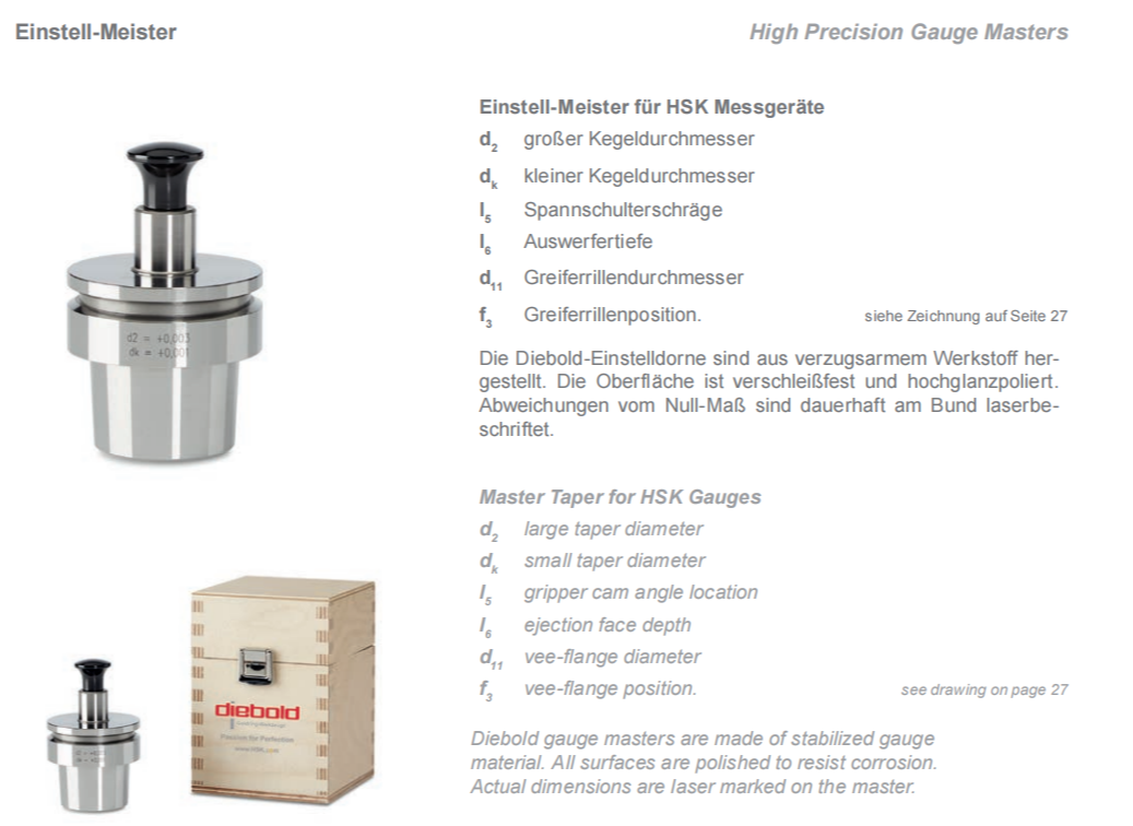 DIEBOLD德国戴博76.750.100精度基准规