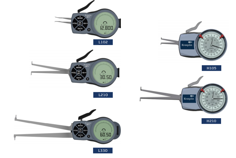 德国Kroeplin L330数显内卡规