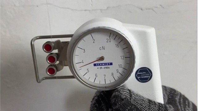 纱布张力测量选施密特纱线张力计-百舜精密