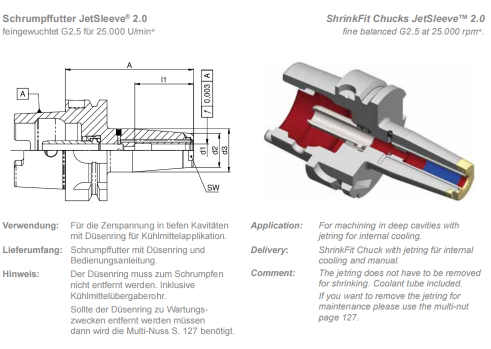 德国戴博Diebold 72.575.510.010热缩刀柄