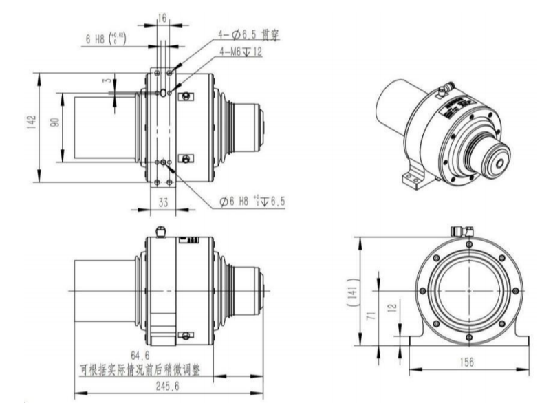 IBJG-6060浮动主轴机器人