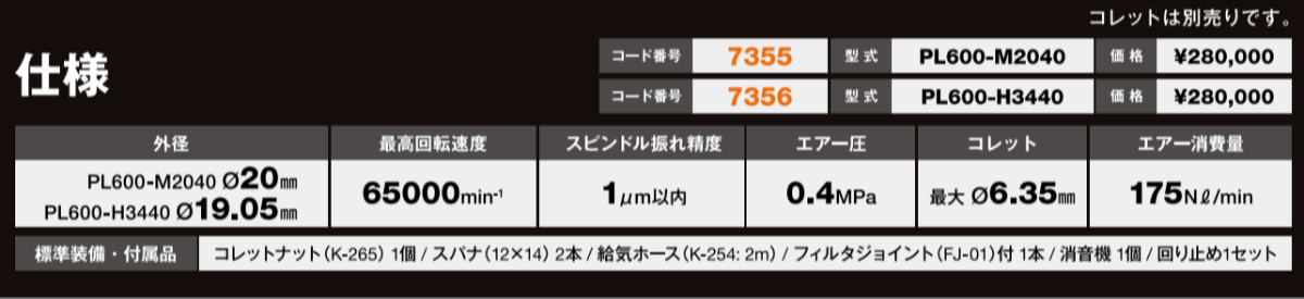 内圆研磨主轴PL600-M2040