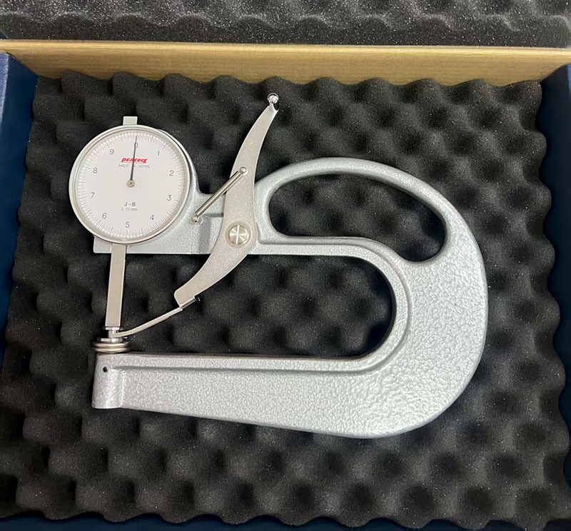 PEACOCK针盘式厚度计J-B