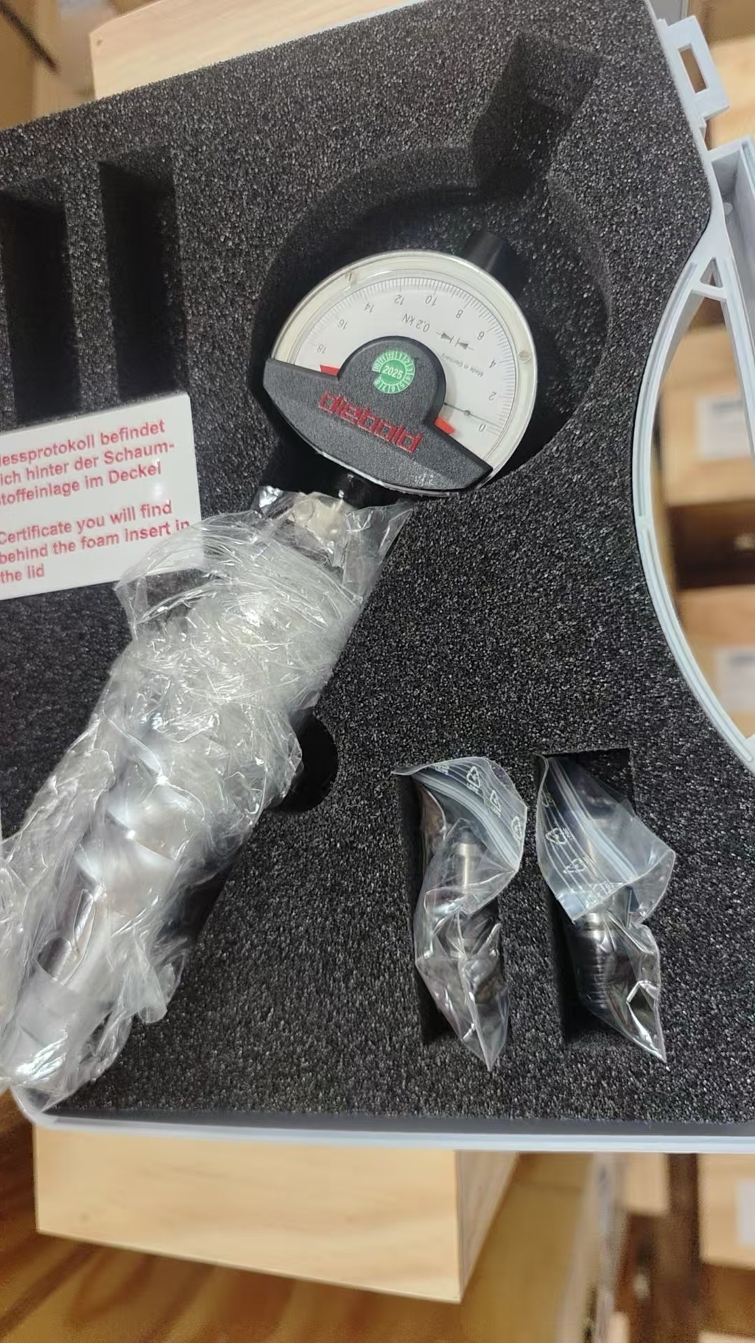 德国戴博主轴拉力计