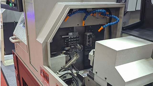 高频铣BM-320让津上走心机实现钻微孔-百舜精密