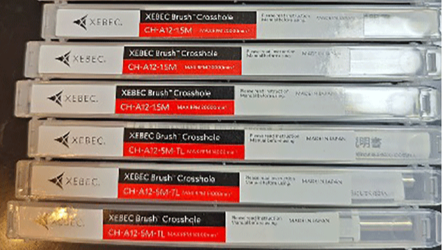 内交叉孔毛刺难去除？选锐必克去毛刺刷-百舜精密