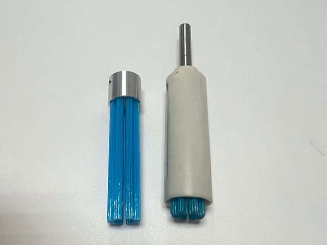 不锈钢材料去除表面毛刺用锐必克-百舜精密