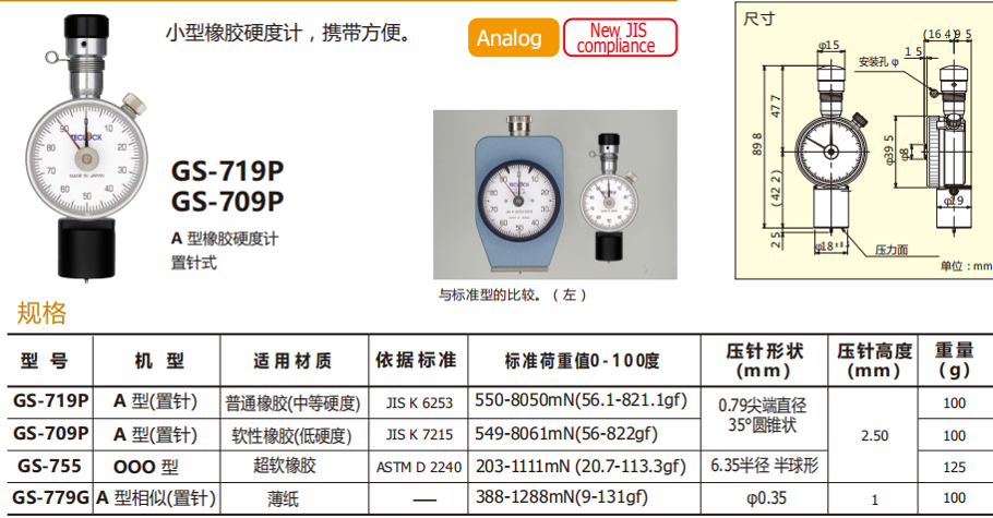 -硬度计GS-755
