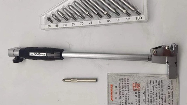 盲孔测量选日本孔雀缸径规
