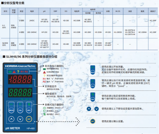 日本HORIBA堀场HD-480溶解氧分析仪