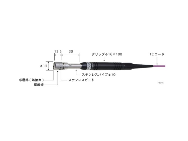 日本安立A-233K-01-1-TC1-ASP手持式测温探头高温测量传感器