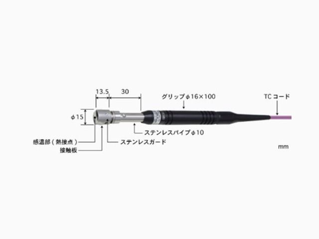 ANRITSU安立A-331E通用E型静止表面温度检测热电偶传感器