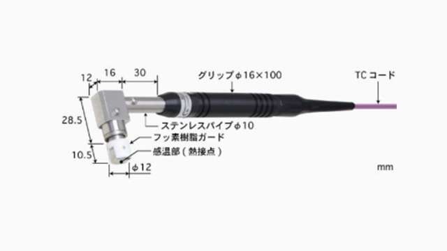 模具工件贴合测温传感器怎么选？安立AX-314K探头解析