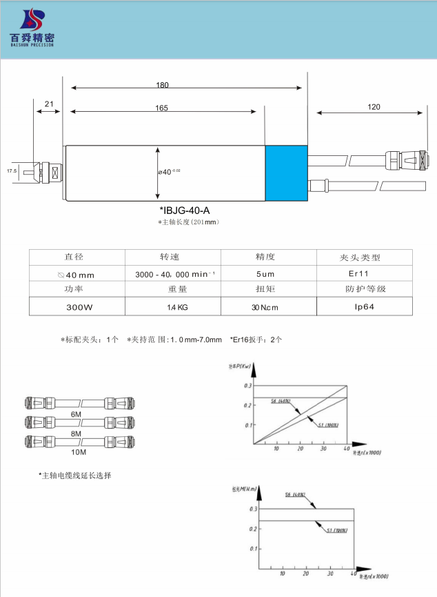IBJG-40-A 浮动主轴