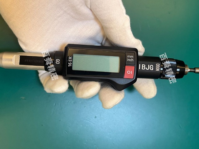 IBJG数显螺纹深度规螺纹孔深度检测量具M4×0.7-6H通止深度测量仪