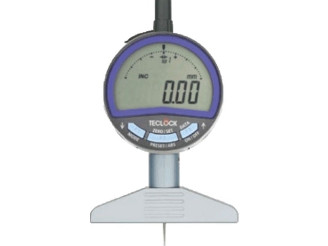 日本TECLOCK得乐DMD-210A数字深度测量仪针型测头深度检测计