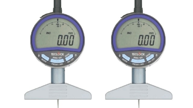 精密小孔深度检测选哪款？TECLOCK数显深度计DMD-210A
