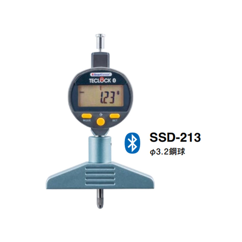 TECLOCK蓝牙孔深段差深度计SSD-213
