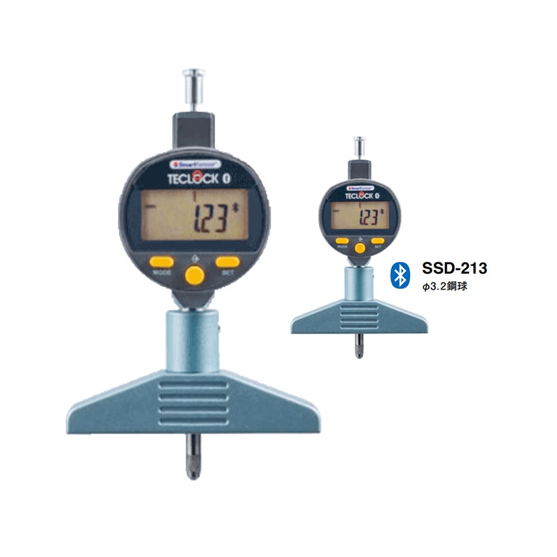 TECLOCK蓝牙孔深段差深度计SSD-213