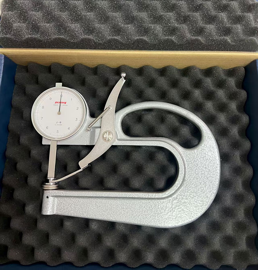 孔雀针盘式厚度计 孔雀针盘式厚度计